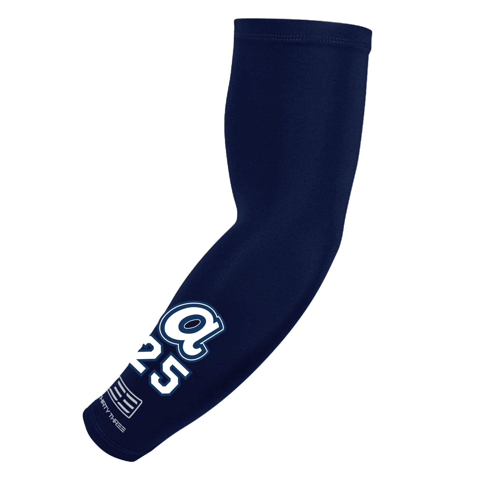 AGOURA HS ARM SLEEVES W/ LOGO AND NUMBER - 33 GLOVE AND SUPPLY CO. - COMPRESSION ARM SLEEVE