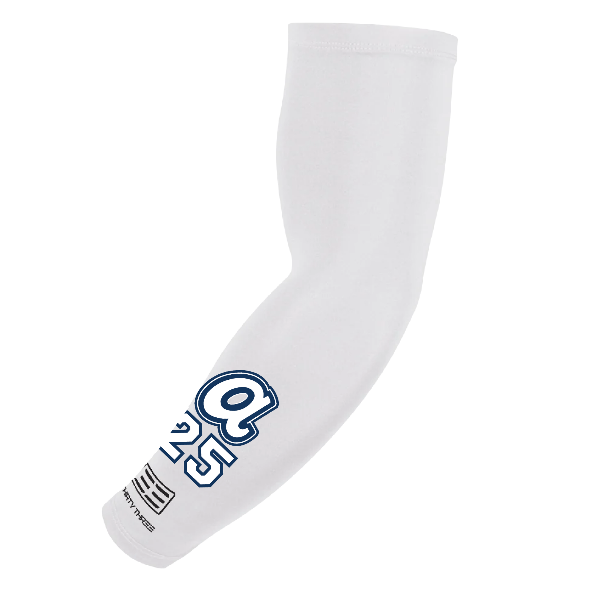 AGOURA HS ARM SLEEVES W/ LOGO AND NUMBER - 33 GLOVE AND SUPPLY CO. - COMPRESSION ARM SLEEVE