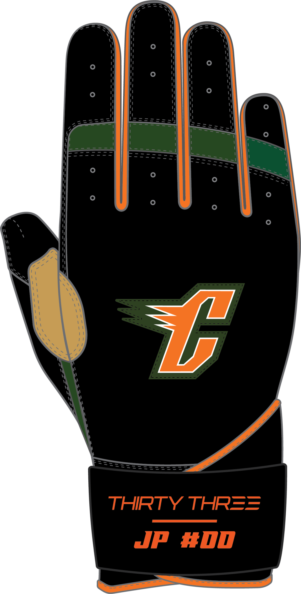CANES CUSTOM GLOVES WINTER 24' - 33 GLOVE AND SUPPLY CO. - BATTING GLOVES