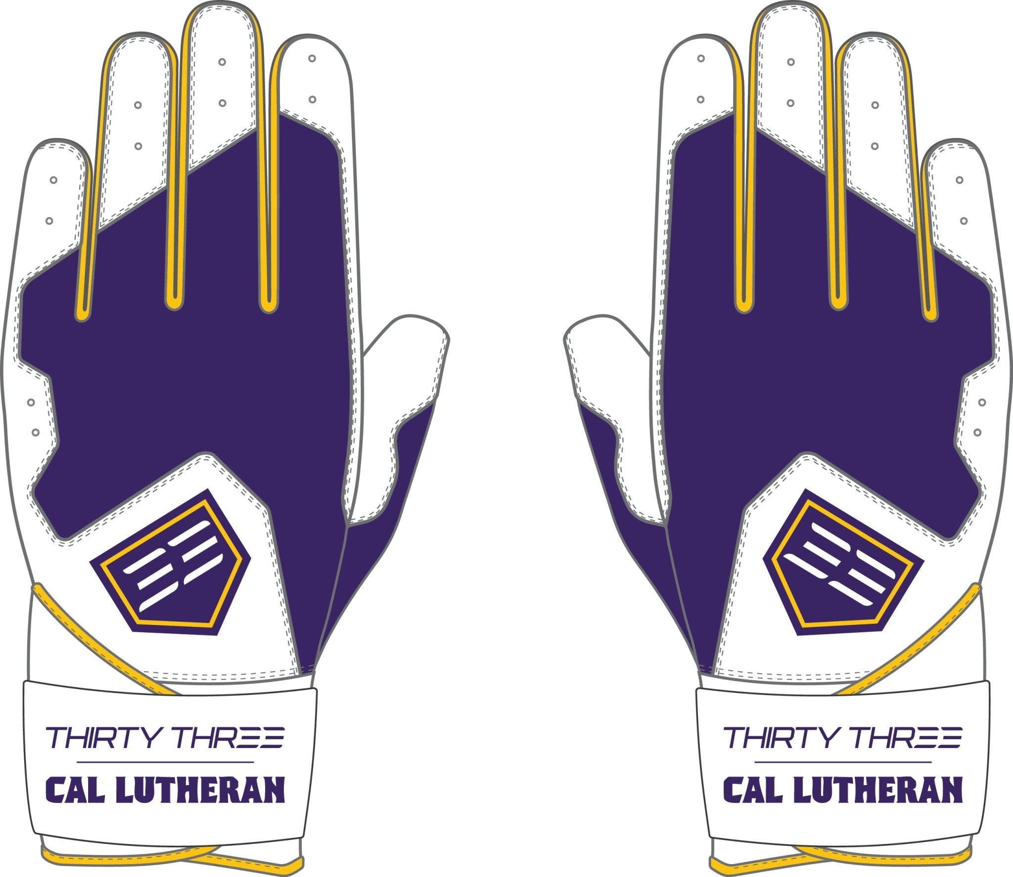 CLU SL ELITE LONG CUFF GLOVES - 33 GLOVE AND SUPPLY CO. - LONG CUFF TEXTILE BATTING GLOVES