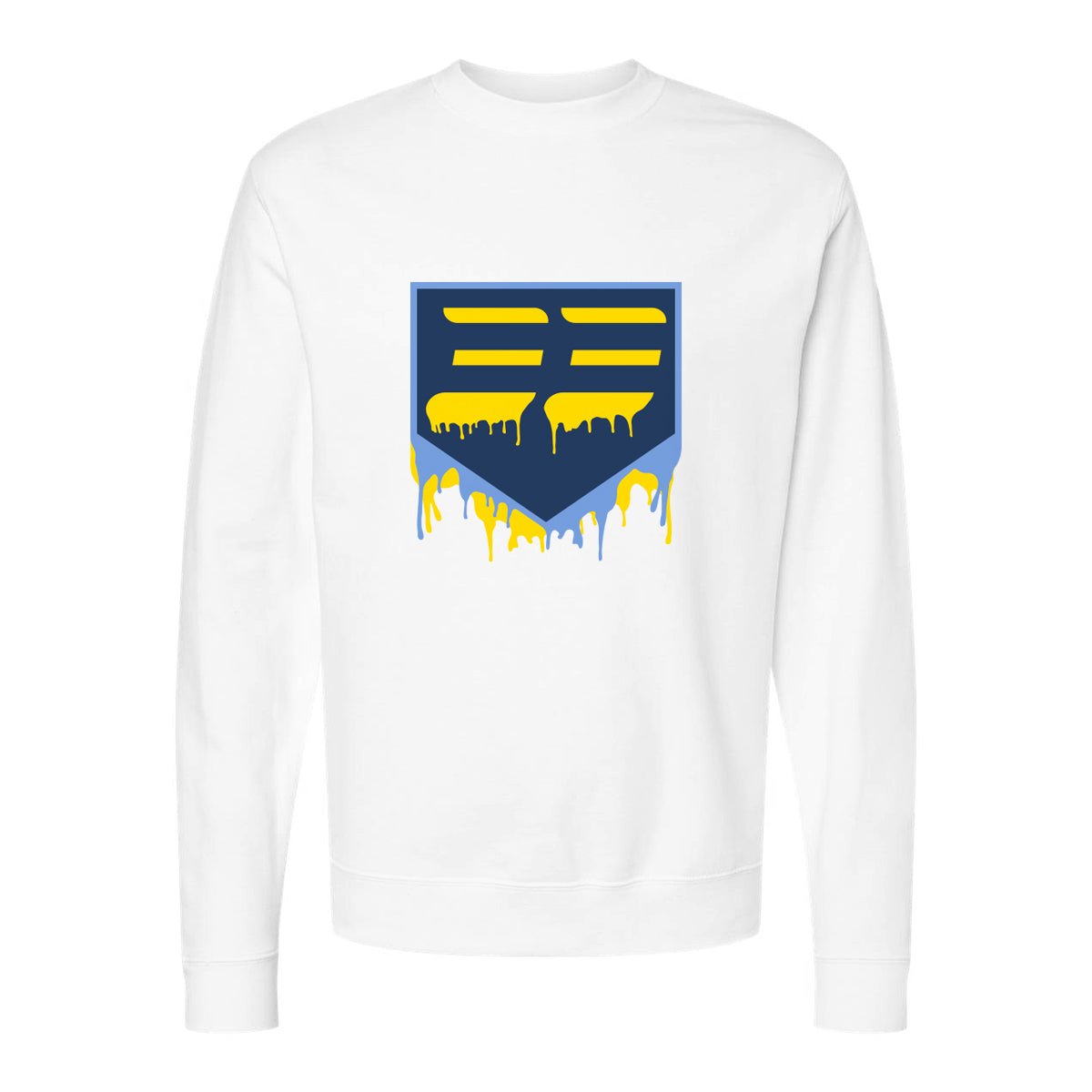 DRIPPIN' MIDWEIGHT CREWNECK SWEATSHIRT - 33 GLOVE AND SUPPLY CO. - MIDWEIGHT CREWNECK SWEATSHIRT