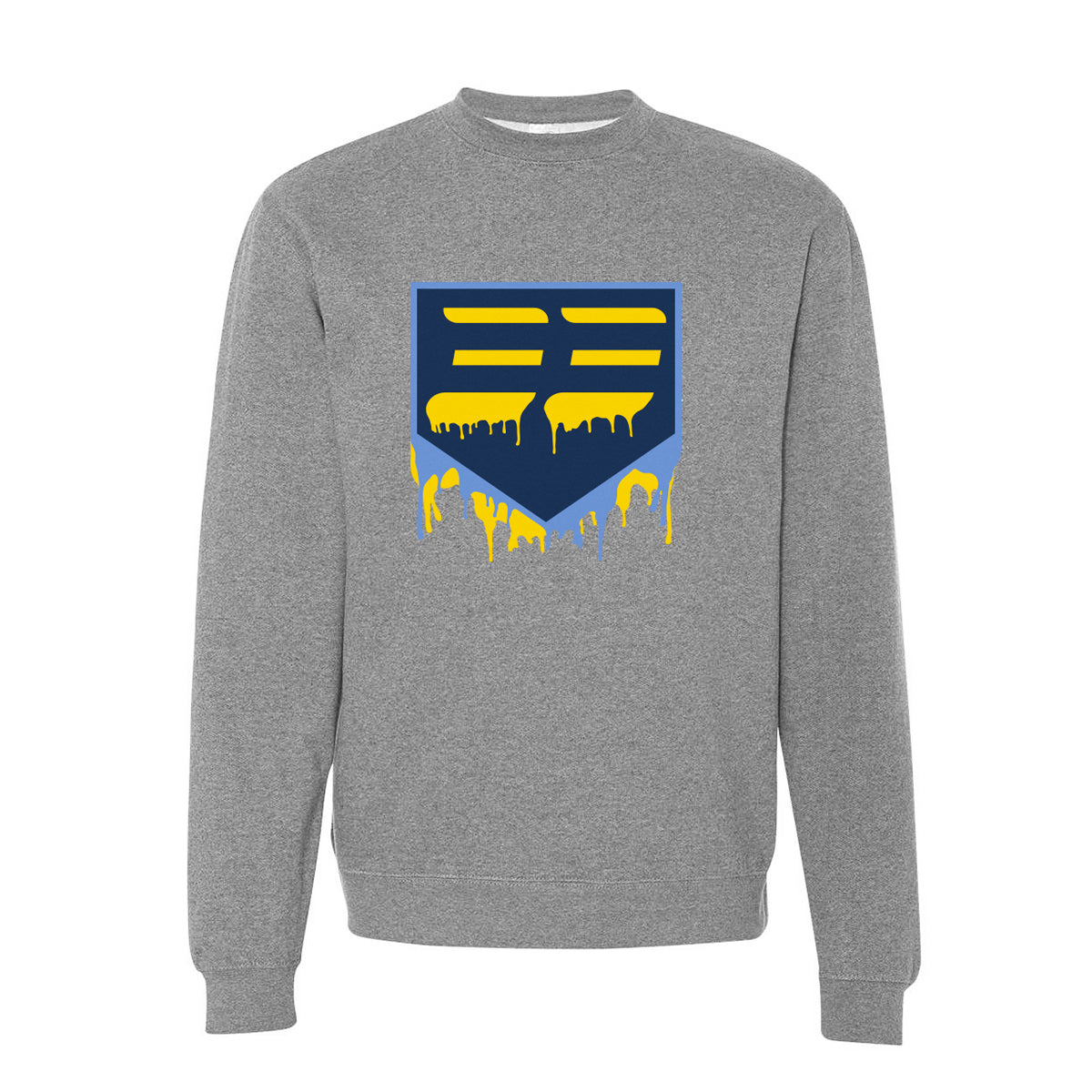 DRIPPIN' MIDWEIGHT CREWNECK SWEATSHIRT - 33 GLOVE AND SUPPLY CO. - MIDWEIGHT CREWNECK SWEATSHIRT