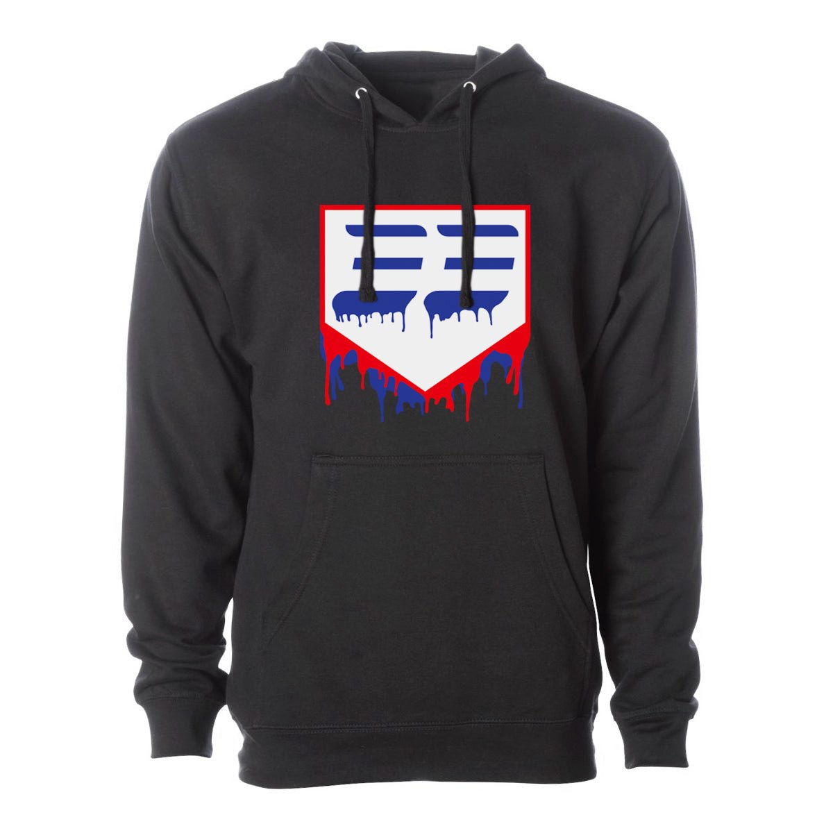 DRIPPIN' MIDWEIGHT HOODIE SWEATSHIRT - 33 GLOVE AND SUPPLY CO. - MIDWEIGHT HOODIE SWEATSHIRT