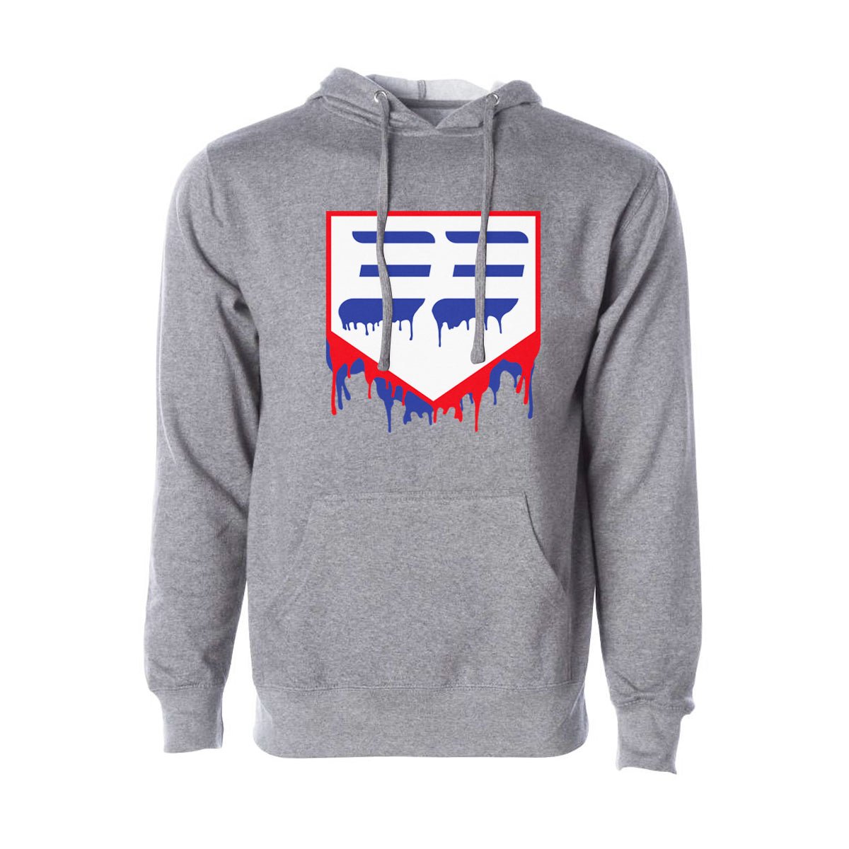 DRIPPIN' MIDWEIGHT HOODIE SWEATSHIRT - 33 GLOVE AND SUPPLY CO. - MIDWEIGHT HOODIE SWEATSHIRT