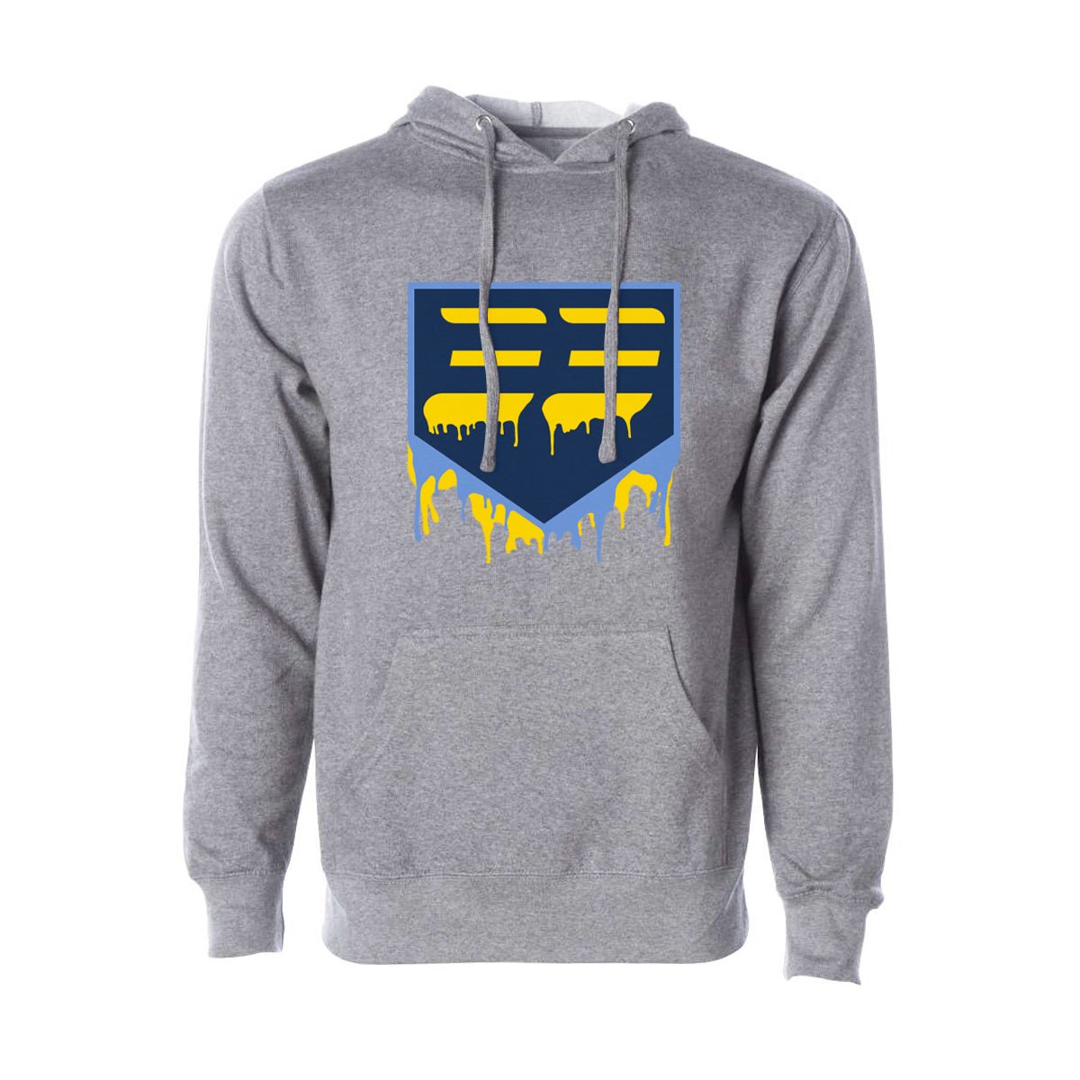 DRIPPIN' MIDWEIGHT HOODIE SWEATSHIRT - 33 GLOVE AND SUPPLY CO. - MIDWEIGHT HOODIE SWEATSHIRT