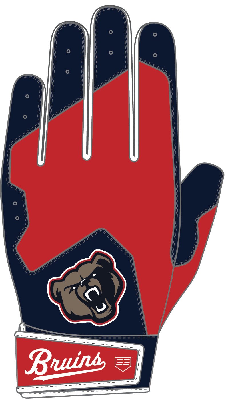 GOODLAND BRUINS SL ELITE SHORT CUFF GLOVES - 33 GLOVE AND SUPPLY CO. - SHORT CUFF TEXTILE BATTING GLOVES