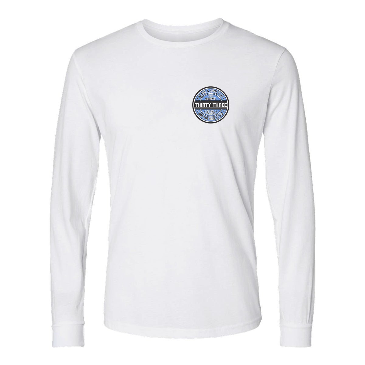 GRIP FOR YOUR STICK LONG SLEEVE T - SHIRT - 33 GLOVE AND SUPPLY CO. - LONG SLEEVE T - SHIRTS