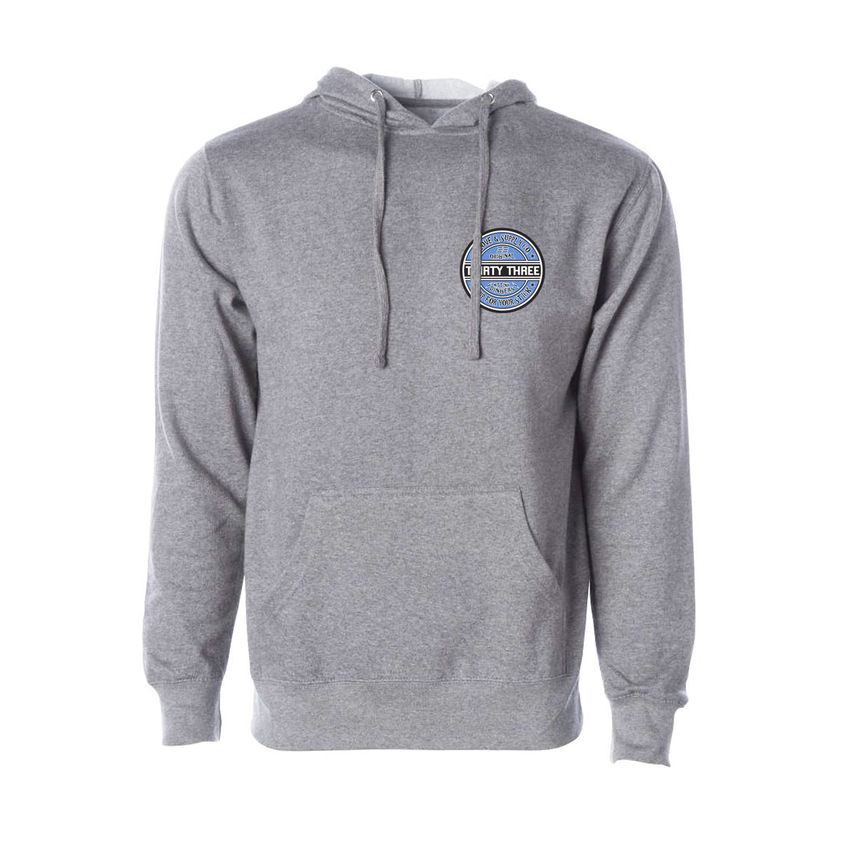 GRIP FOR YOUR STICK MIDWEIGHT HOODIE SWEATSHIRT - 33 GLOVE AND SUPPLY CO. - MIDWEIGHT HOODIE