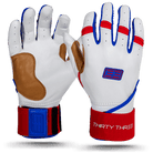 LP PRO LONG CUFF BATTING GLOVES - PREMIUM - CABRETTA LEATHER - DURABLE - BRUCE BOLT - BETTER PRICE