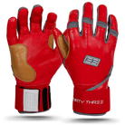 LP PRO LONG CUFF BATTING GLOVES - PREMIUM - CABRETTA LEATHER - DURABLE - BRUCE BOLT - BETTER PRICE