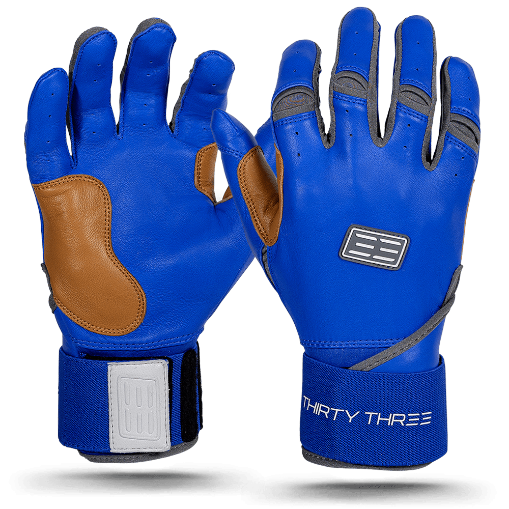 LP PRO LONG CUFF BATTING GLOVES - PREMIUM - CABRETTA LEATHER - DURABLE - BRUCE BOLT - BETTER PRICE