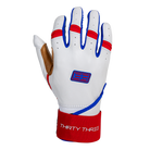 LP PRO LONG CUFF BATTING GLOVES - PREMIUM - CABRETTA LEATHER - DURABLE - BRUCE BOLT - BETTER PRICE