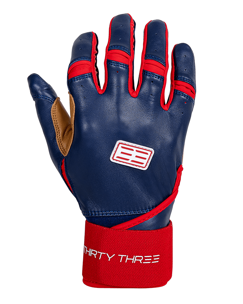 LP PRO LONG CUFF BATTING GLOVES - PREMIUM - CABRETTA LEATHER - DURABLE - BRUCE BOLT - BETTER PRICE