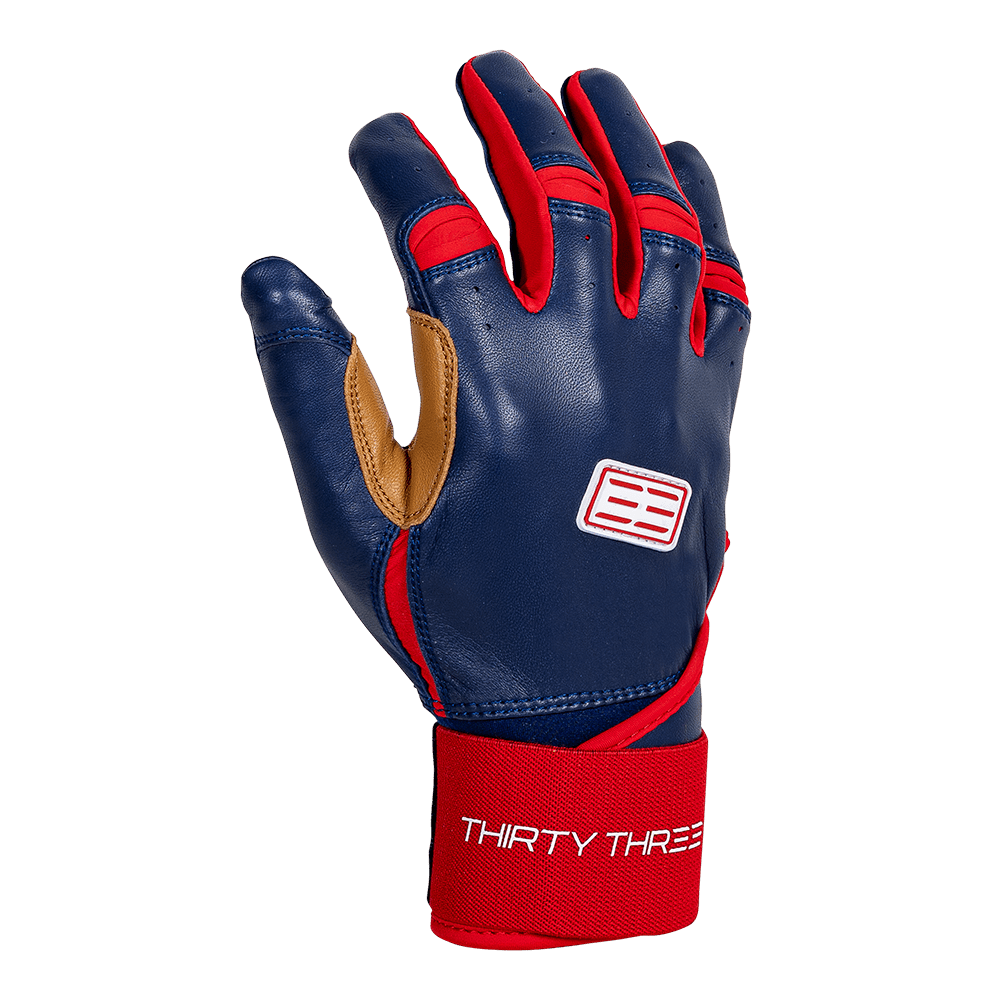 LP PRO LONG CUFF BATTING GLOVES - PREMIUM - CABRETTA LEATHER - DURABLE - BRUCE BOLT - BETTER PRICE
