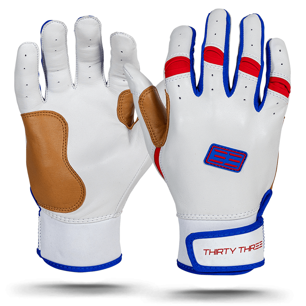LP PRO SHORT CUFF BATTING GLOVES - PREMIUM - CABRETTA LEATHER - DURABLE - BRUCE BOLT - BETTER PRICE