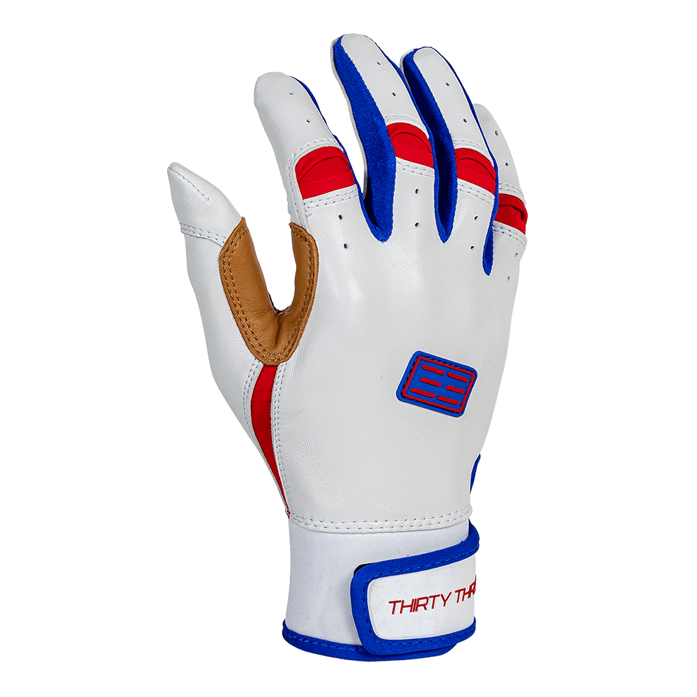 LP PRO SHORT CUFF BATTING GLOVES - PREMIUM - CABRETTA LEATHER - DURABLE - BRUCE BOLT - BETTER PRICE