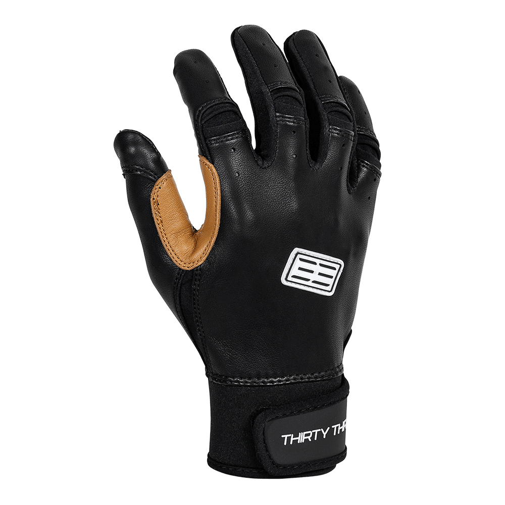 LP PRO SHORT CUFF BATTING GLOVES - PREMIUM - CABRETTA LEATHER - DURABLE - BRUCE BOLT - BETTER PRICE