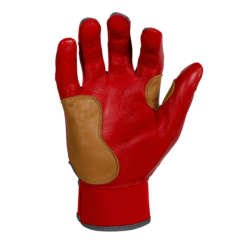 LP PRO SHORT CUFF BATTING GLOVES - PREMIUM - CABRETTA LEATHER - DURABLE - BRUCE BOLT - BETTER PRICE