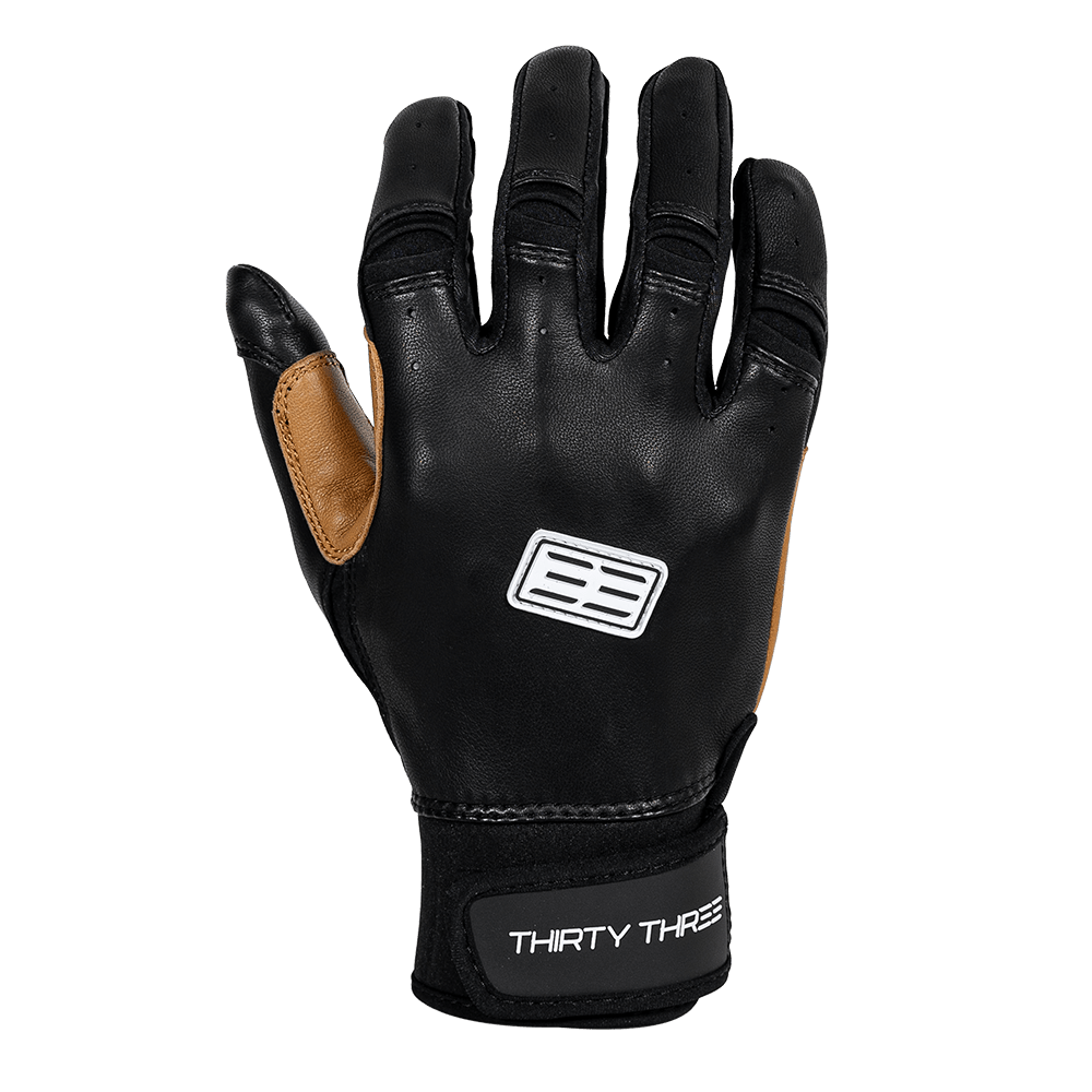 LP PRO SHORT CUFF BATTING GLOVES - PREMIUM - CABRETTA LEATHER - DURABLE - BRUCE BOLT - BETTER PRICE
