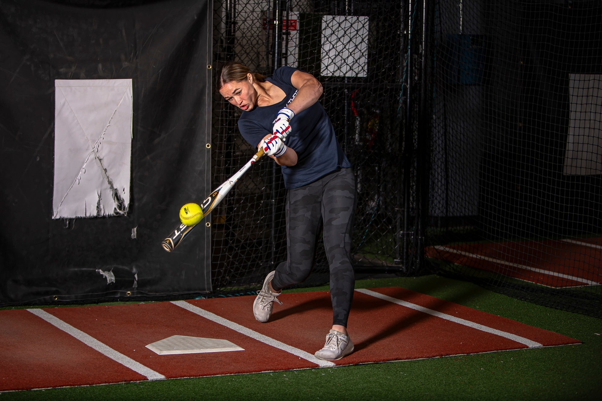 LP PRO SHORT CUFF BATTING GLOVES - PREMIUM - CABRETTA LEATHER - DURABLE - BRUCE BOLT - BETTER PRICE