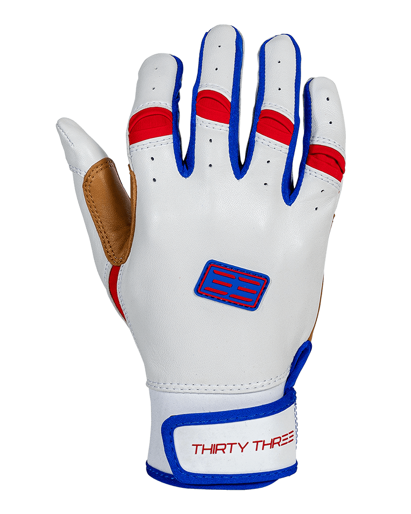 LP PRO SHORT CUFF BATTING GLOVES - PREMIUM - CABRETTA LEATHER - DURABLE - BRUCE BOLT - BETTER PRICE