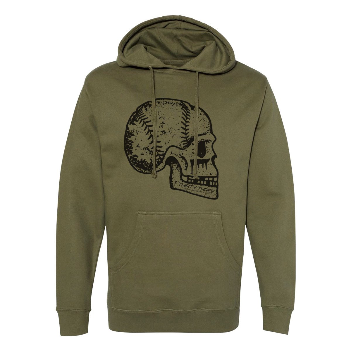 MINDSET MIDWEIGHT HOODIE SWEATSHIRT - 33 GLOVE AND SUPPLY CO. - MIDWEIGHT HOODIE SWEATSHIRT