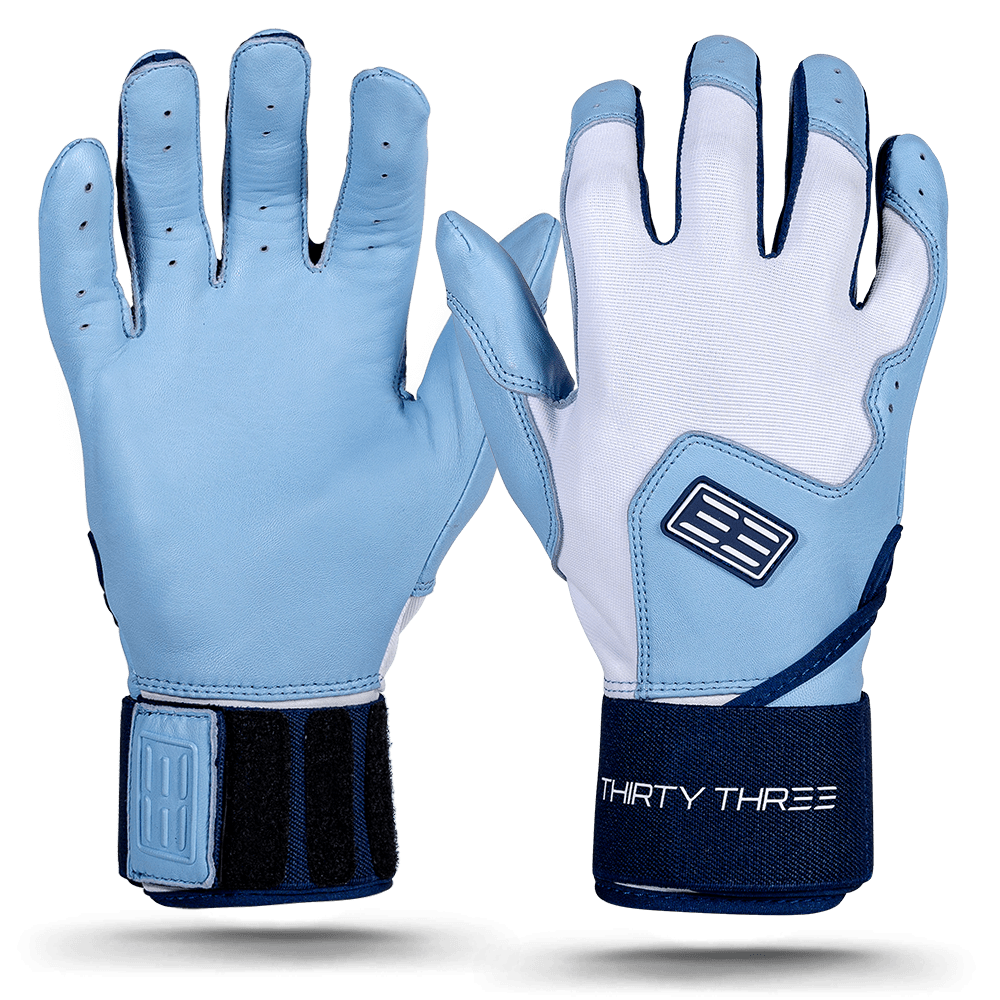SL ELITE LONG CUFF BATTING GLOVES PREMIUM - CABRETTA LEATHER - DURABLE - BRUCE BOLT - BETTER PRICE