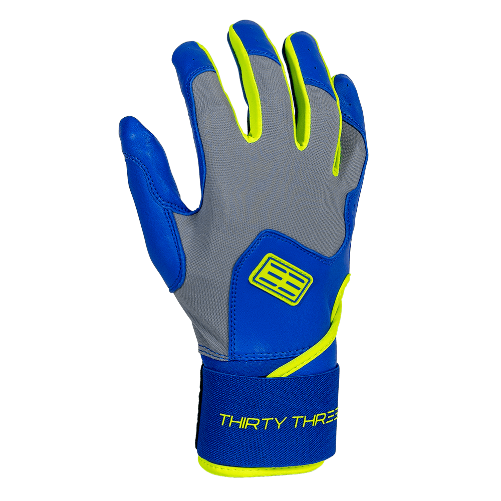 SL ELITE LONG CUFF BATTING GLOVES PREMIUM - CABRETTA LEATHER - DURABLE - BRUCE BOLT - BETTER PRICE