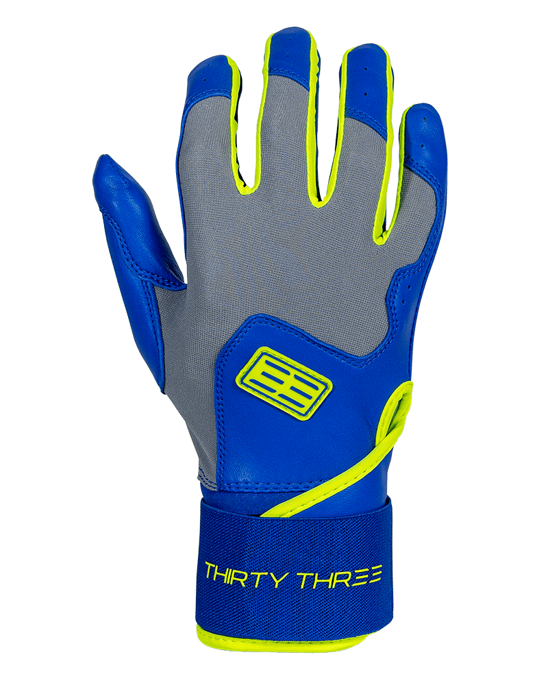 SL ELITE LONG CUFF BATTING GLOVES PREMIUM - CABRETTA LEATHER - DURABLE - BRUCE BOLT - BETTER PRICE