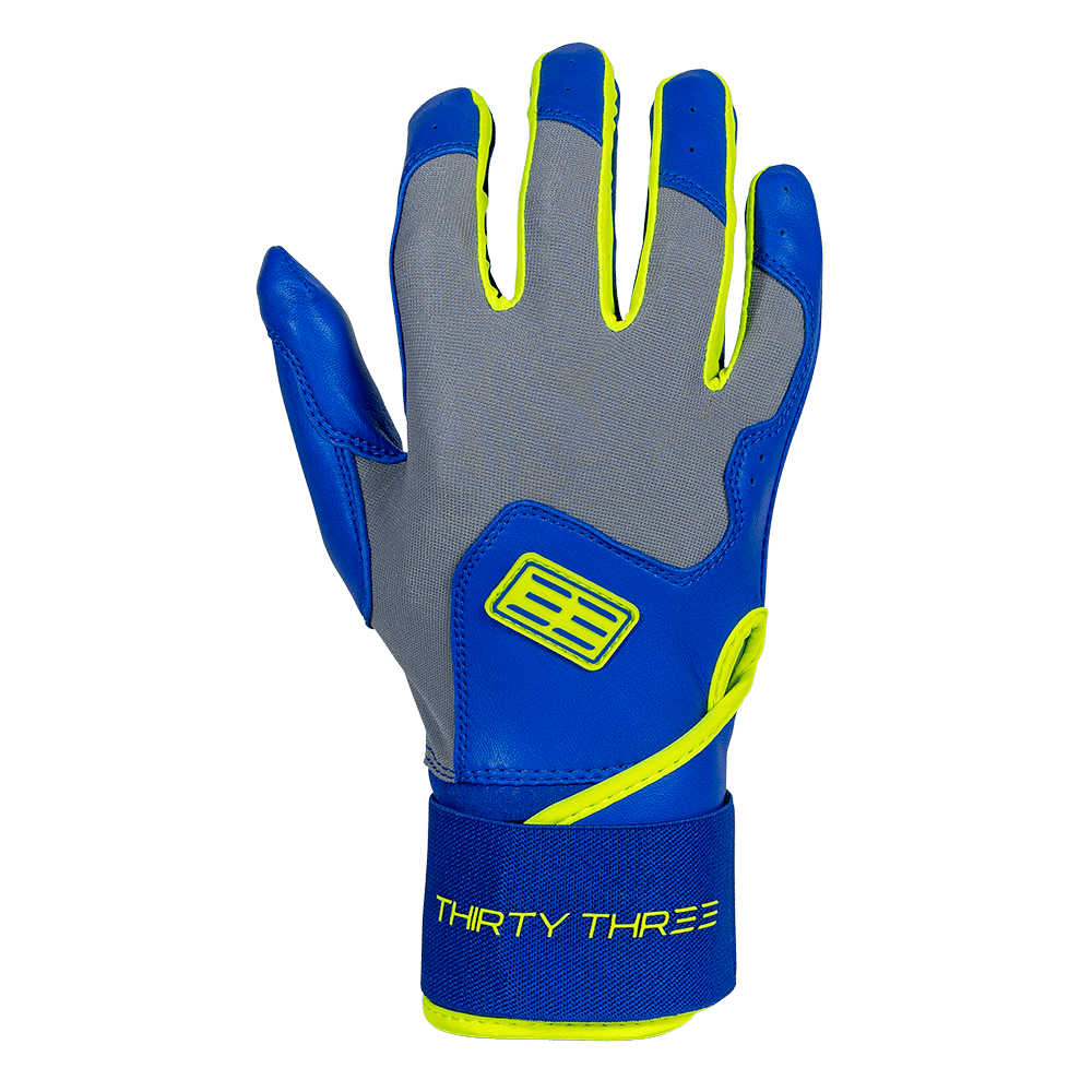 SL ELITE LONG CUFF BATTING GLOVES PREMIUM - CABRETTA LEATHER - DURABLE - BRUCE BOLT - BETTER PRICE