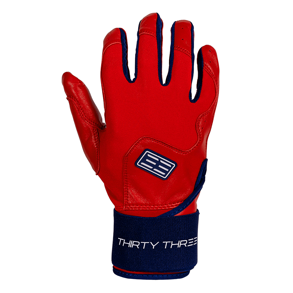 SL ELITE LONG CUFF BATTING GLOVES PREMIUM - CABRETTA LEATHER - DURABLE - BRUCE BOLT - BETTER PRICE