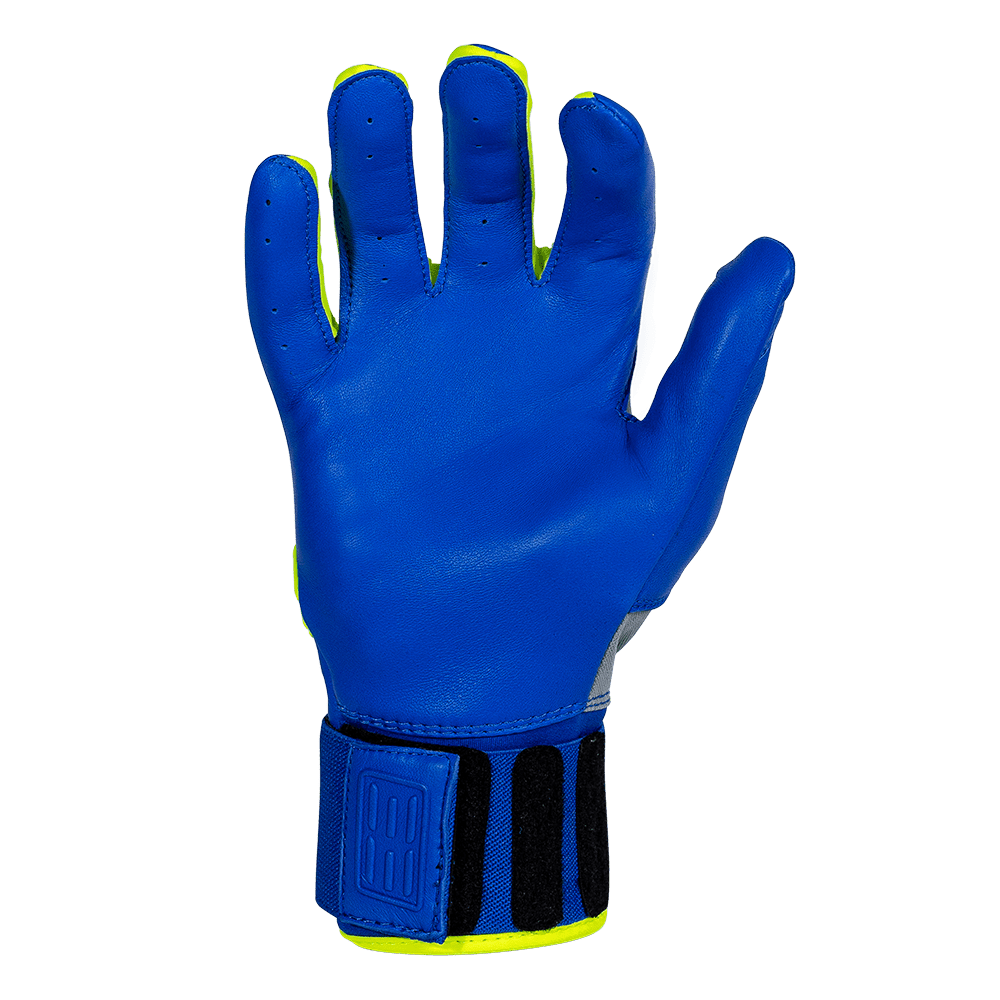 SL ELITE LONG CUFF BATTING GLOVES PREMIUM - CABRETTA LEATHER - DURABLE - BRUCE BOLT - BETTER PRICE