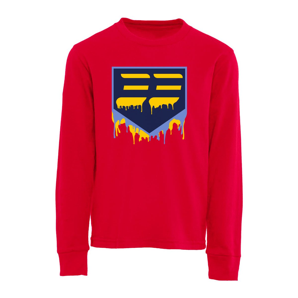 YOUTH DRIPPIN' LONG SLEEVE T - SHIRT - 33 GLOVE AND SUPPLY CO. - LONG SLEEVE T - SHIRTS