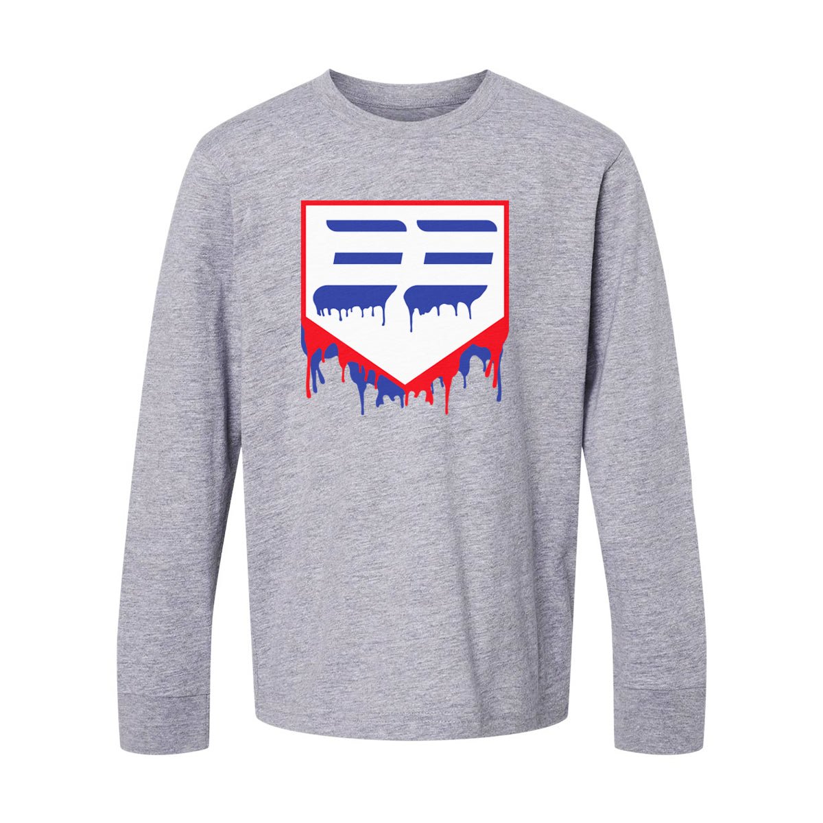 YOUTH DRIPPIN' LONG SLEEVE T - SHIRT - 33 GLOVE AND SUPPLY CO. - LONG SLEEVE T - SHIRTS