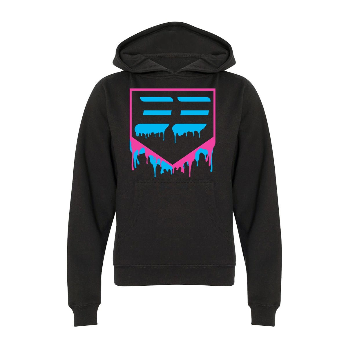 YOUTH DRIPPIN' MIDWEIGHT HOODIE SWEATSHIRT - 33 GLOVE AND SUPPLY CO. - MIDWEIGHT HOODIE SWEATSHIRT