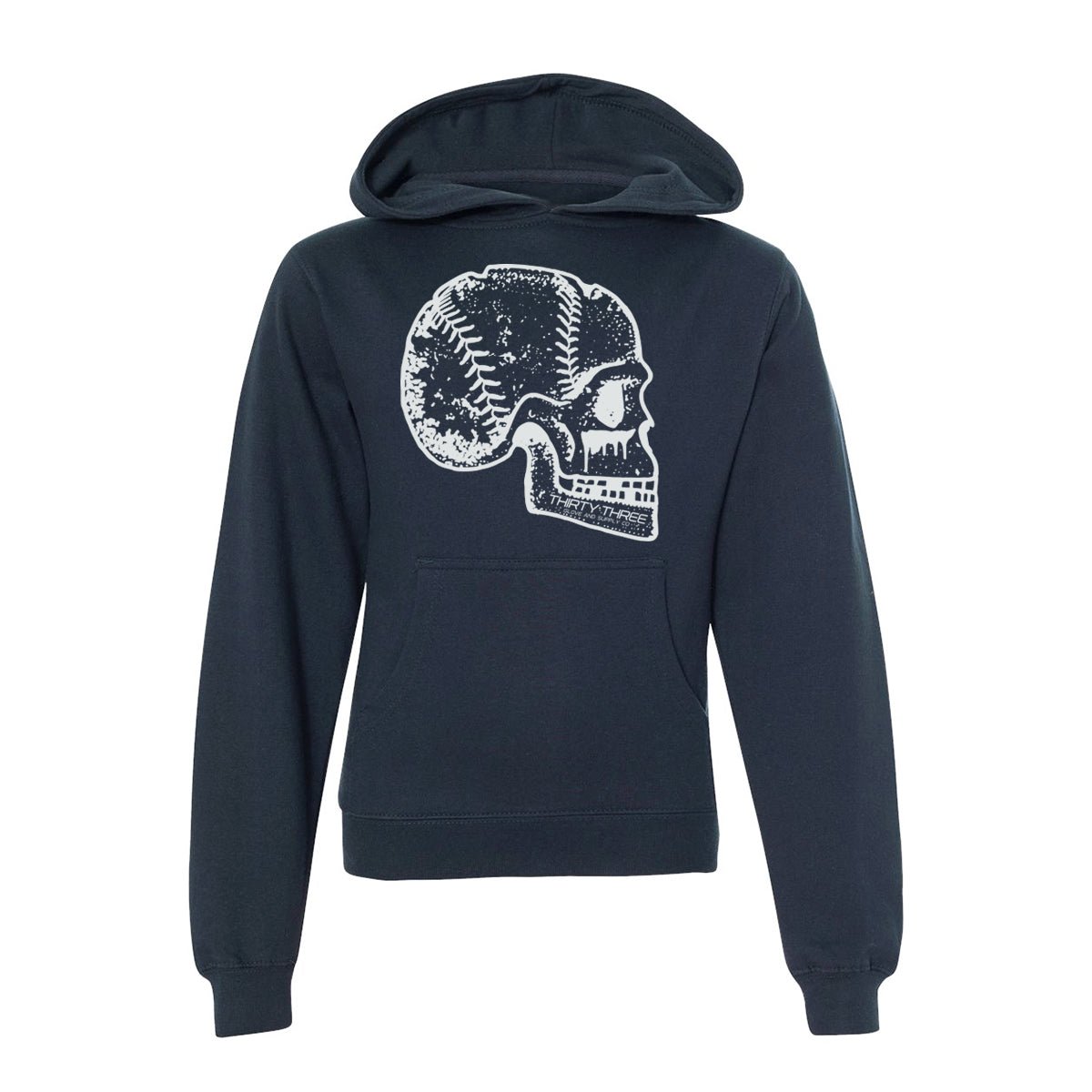 YOUTH MINDSET MIDWEIGHT HOODIE SWEATSHIRT - 33 GLOVE AND SUPPLY CO. - MIDWEIGHT HOODIE SWEATSHIRT