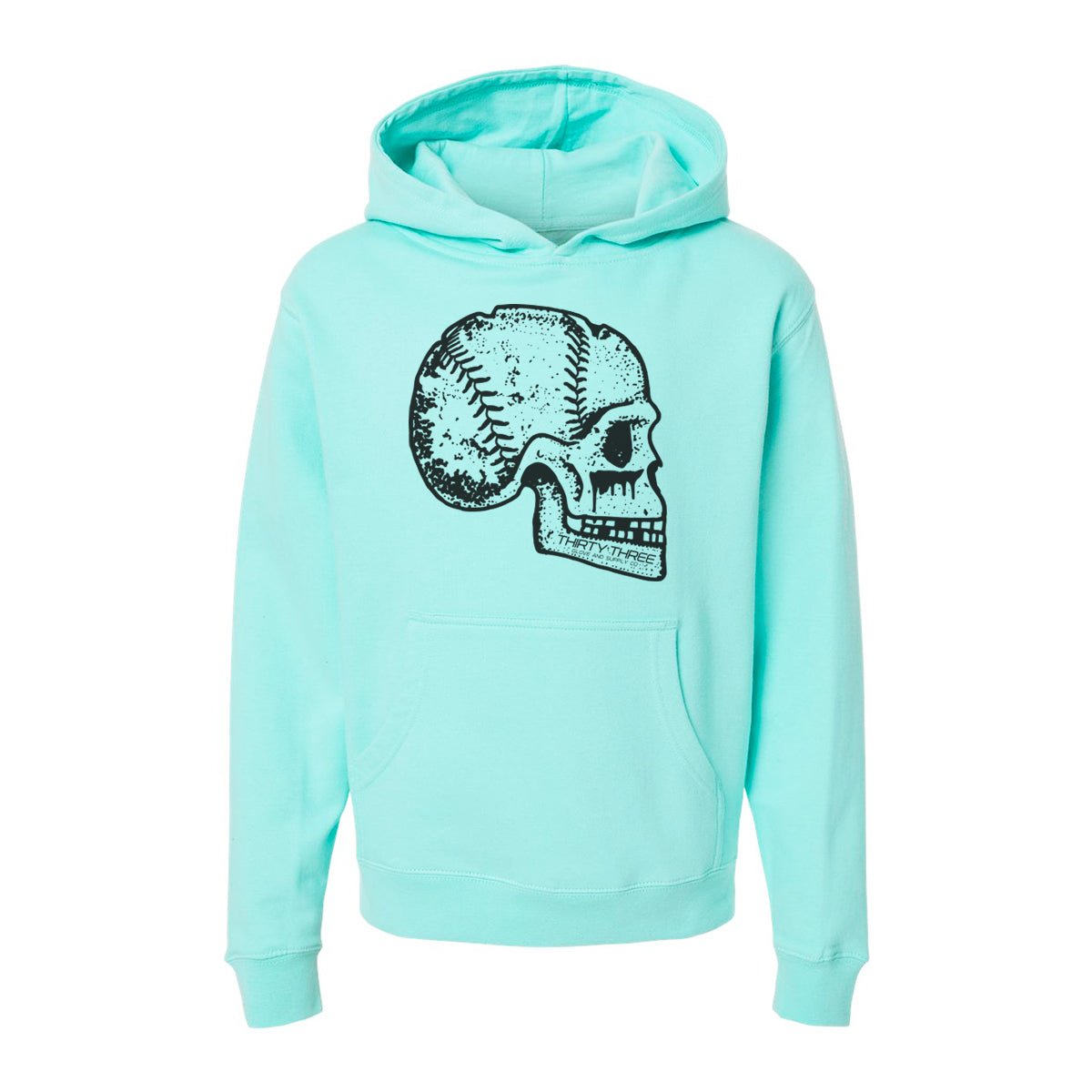 YOUTH MINDSET MIDWEIGHT HOODIE SWEATSHIRT - 33 GLOVE AND SUPPLY CO. - MIDWEIGHT HOODIE SWEATSHIRT