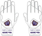 CLU SL ELITE LONG CUFF GLOVES - 33 GLOVE AND SUPPLY CO. - LONG CUFF TEXTILE BATTING GLOVES