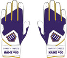 CLU SL ELITE LONG CUFF GLOVES - 33 GLOVE AND SUPPLY CO. - LONG CUFF TEXTILE BATTING GLOVES