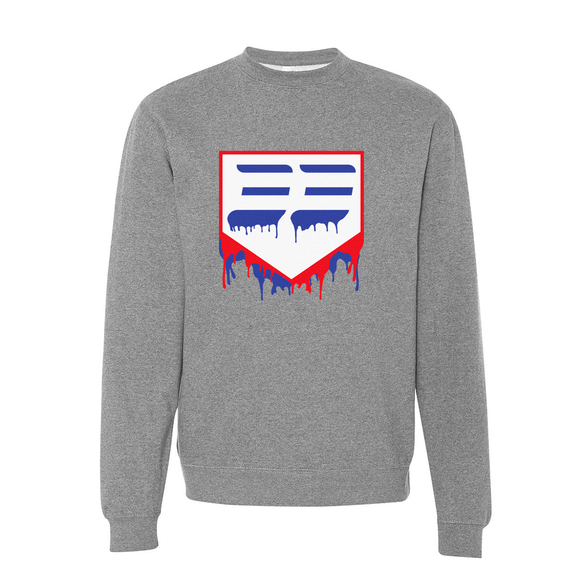 DRIPPIN' MIDWEIGHT CREWNECK SWEATSHIRT - 33 GLOVE AND SUPPLY CO.