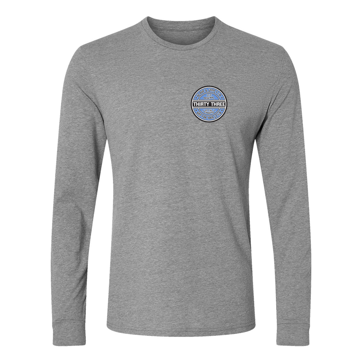 GRIP FOR YOUR STICK LONG SLEEVE T - SHIRT - 33 GLOVE AND SUPPLY CO.