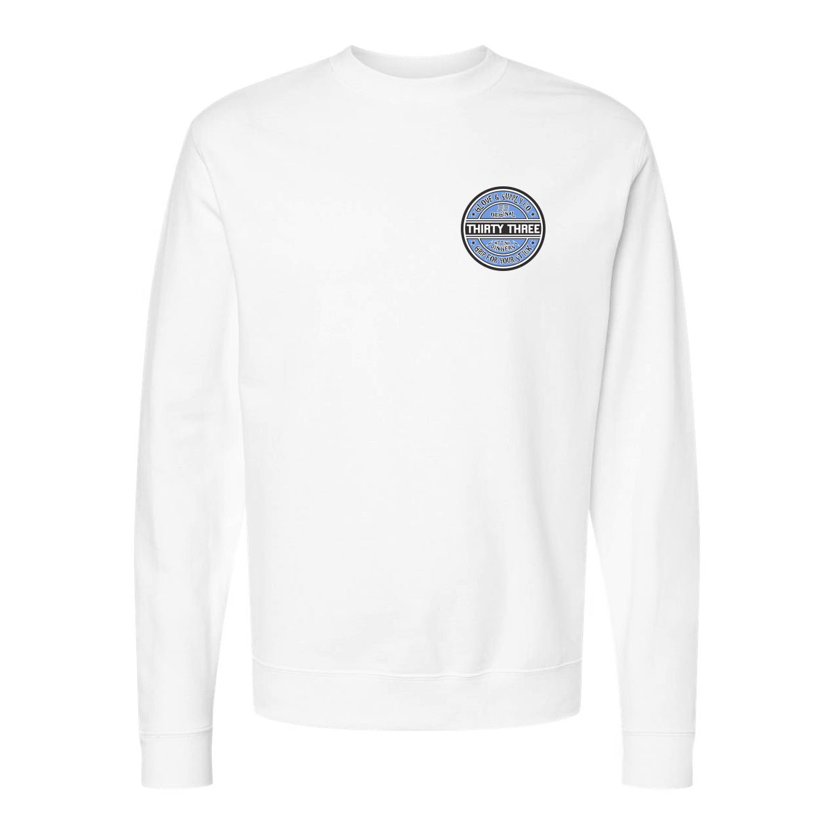 GRIP FOR YOUR STICK MIDWEIGHT CREWNECK SWEATSHIRT - 33 GLOVE AND SUPPLY CO.