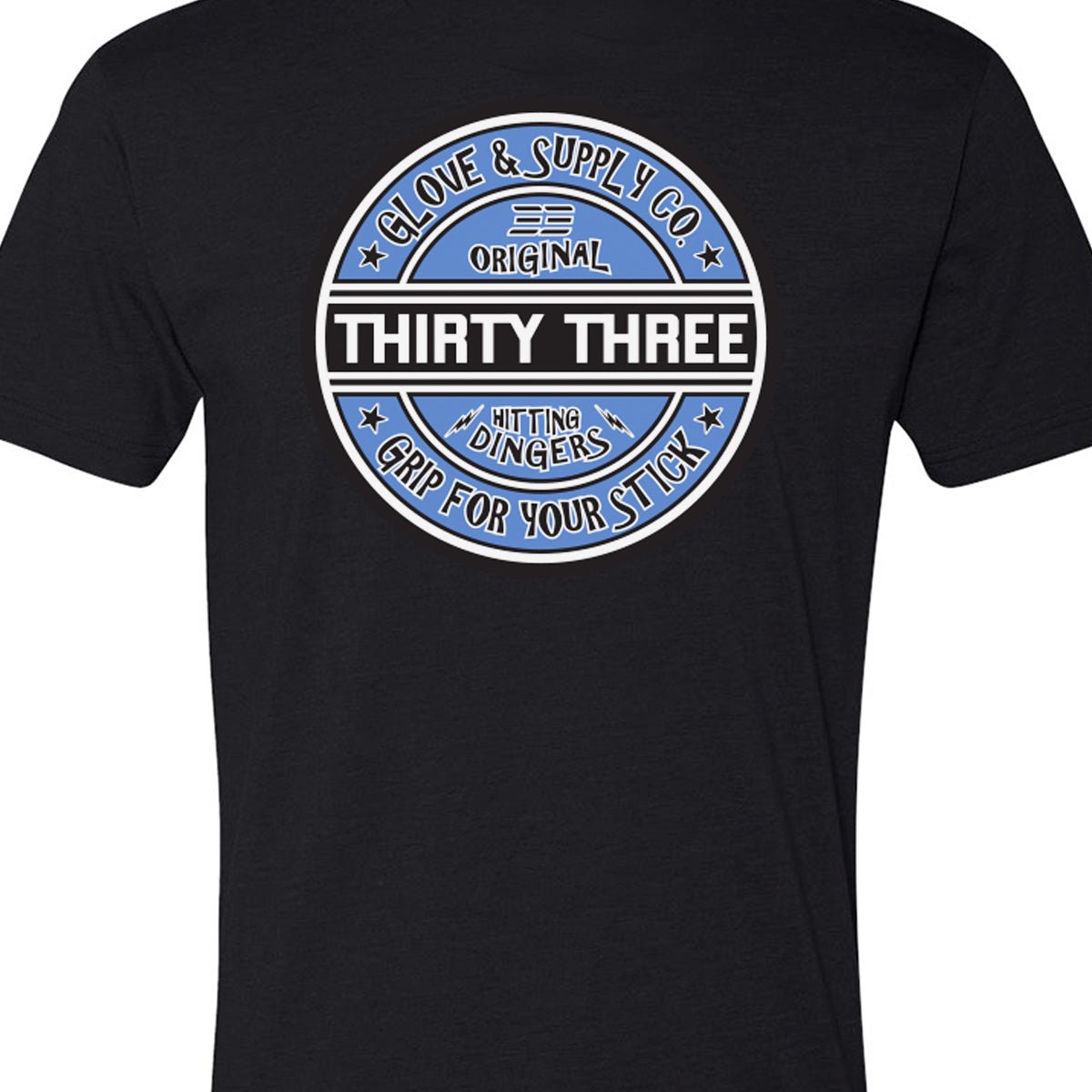 GRIP FOR YOUR STICK SHORT SLEEVE T - SHIRT - 33 GLOVE AND SUPPLY CO.