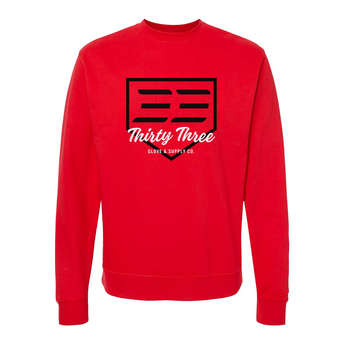ICON MIDWEIGHT CREWNECK SWEATSHIRT - 33 GLOVE AND SUPPLY CO.