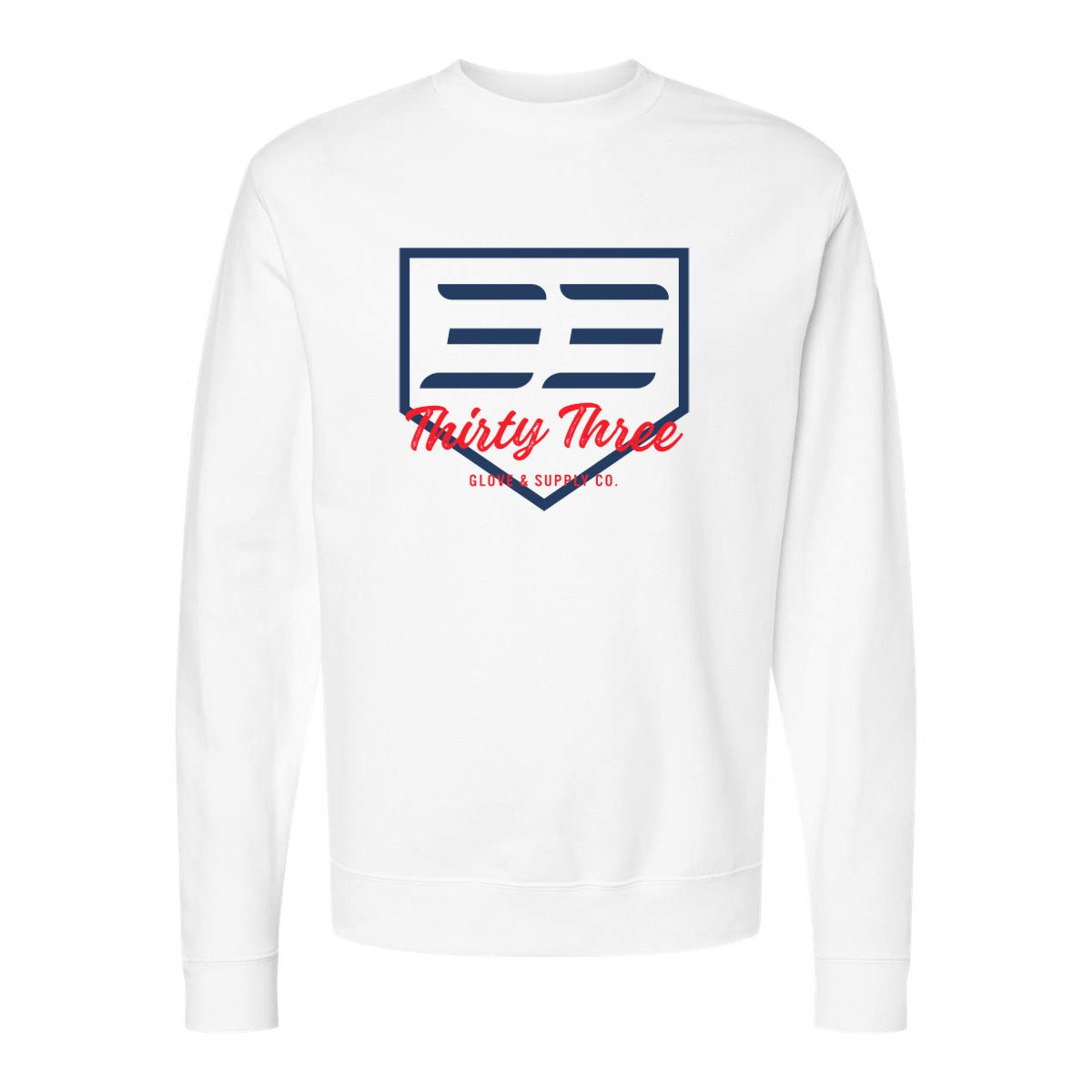 ICON MIDWEIGHT CREWNECK SWEATSHIRT - 33 GLOVE AND SUPPLY CO.