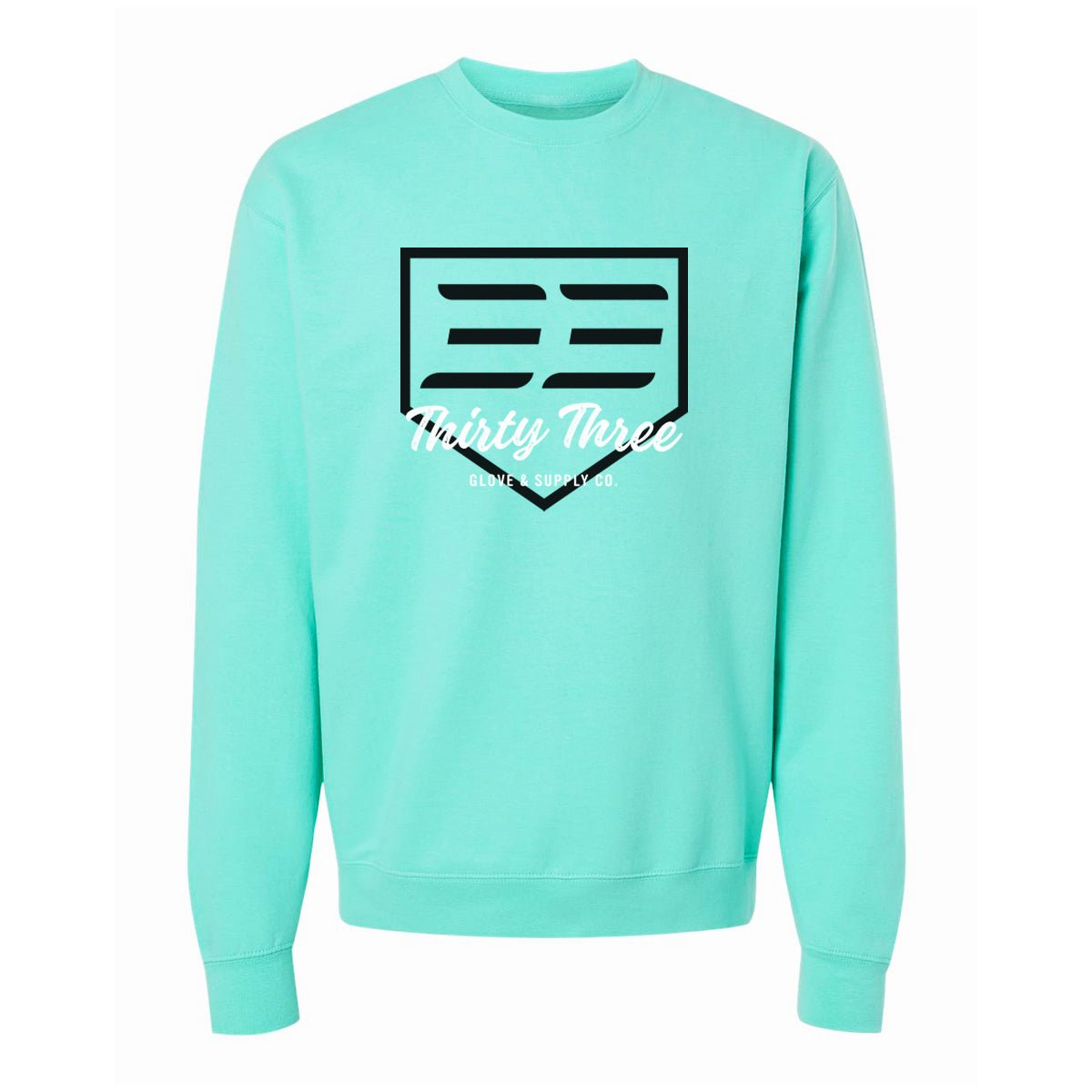ICON MIDWEIGHT CREWNECK SWEATSHIRT - 33 GLOVE AND SUPPLY CO.