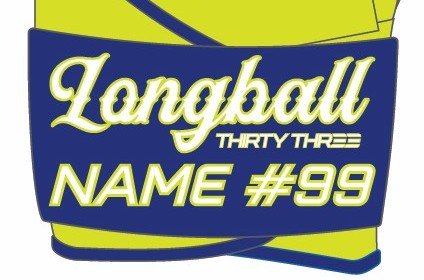 PLAYER NAME AND NUMBER ADD - ON - 33 GLOVE CO. - NAME AND NUMBER