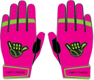 WBA LP PRO SHORT CUFF GLOVES - PINK - 33 GLOVE CO. - SHORT CUFF LEATHER BATTING GLOVES