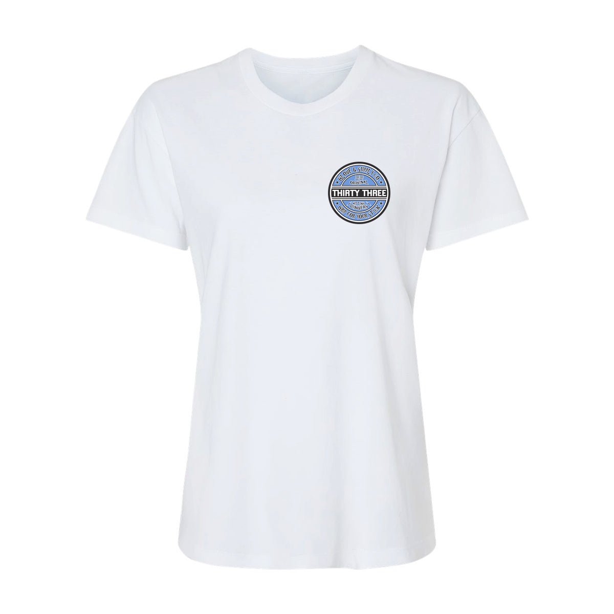WOMEN'S GRIP FOR YOUR STICK SHORT SLEEVE T - SHIRT - 33 GLOVE AND SUPPLY CO.
