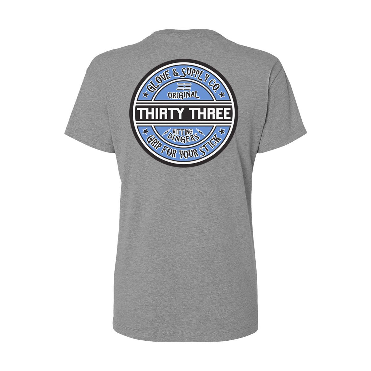 WOMEN'S GRIP FOR YOUR STICK SHORT SLEEVE T - SHIRT - 33 GLOVE AND SUPPLY CO.